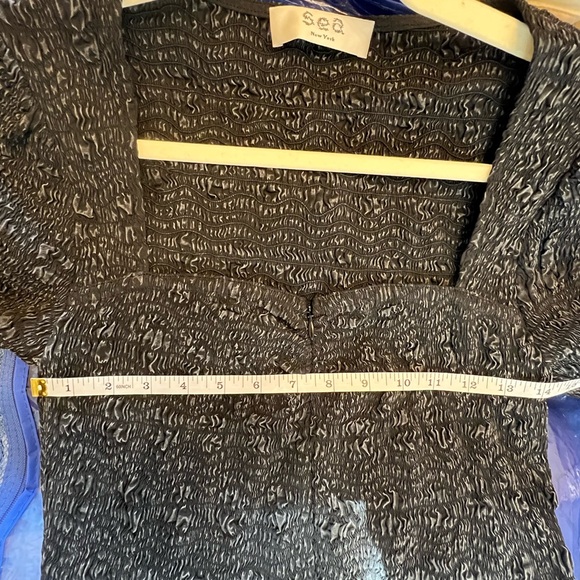 Sea NY Women’s Dress, black color, sample size 4/S - Picture 5 of 7